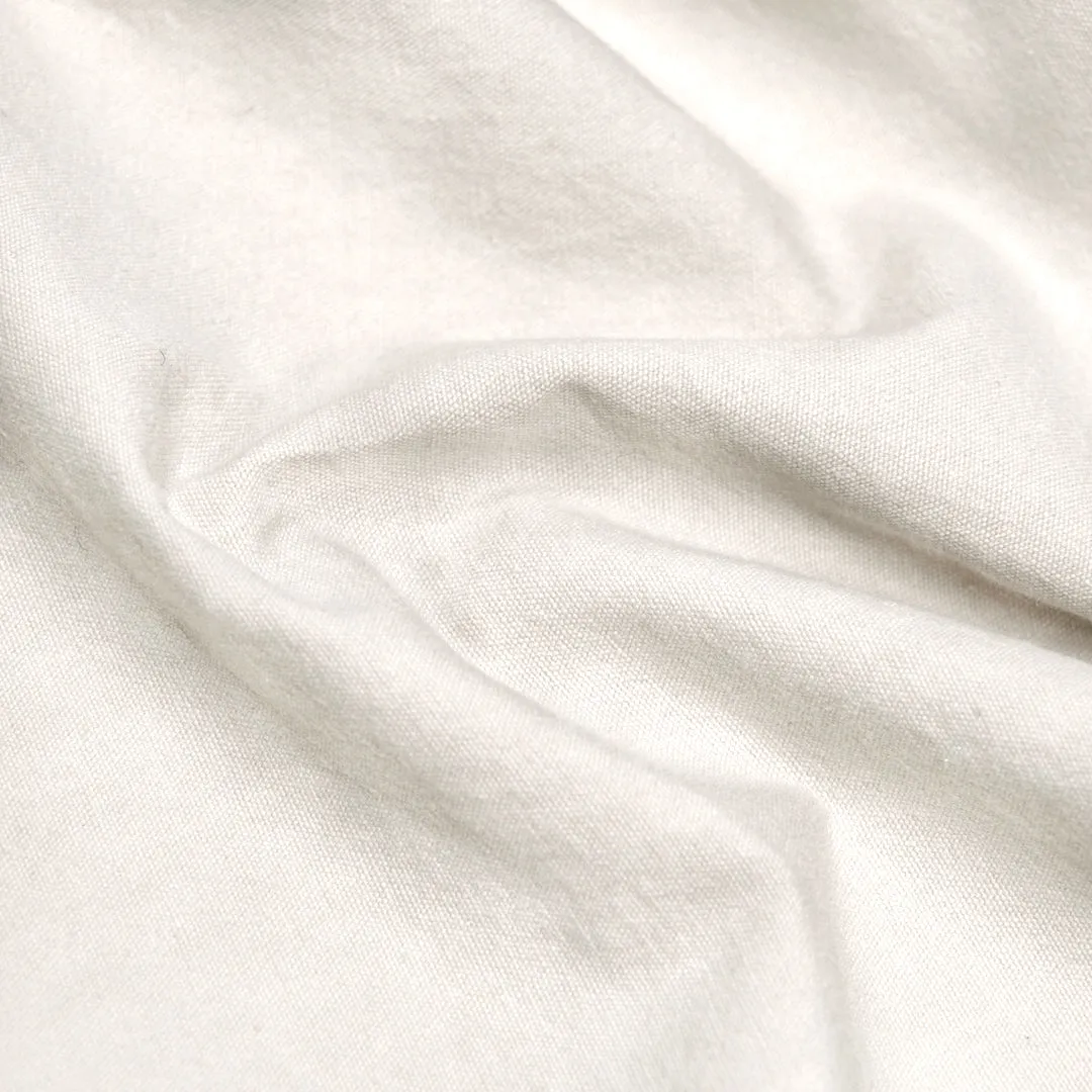 7oz Softened Organic Cotton - Ivory