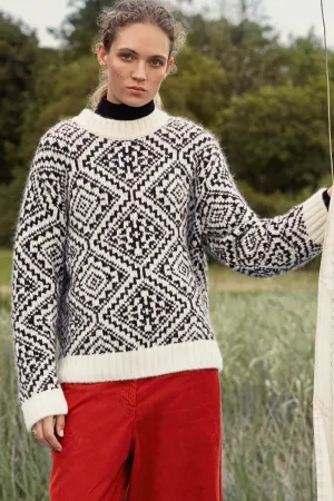 Alpaca Blend Nordic Crewneck