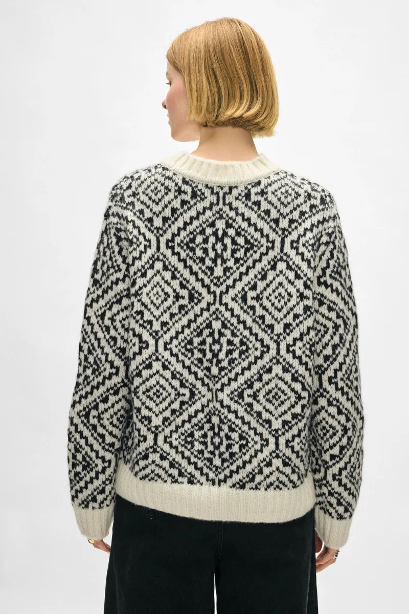Alpaca Blend Nordic Crewneck