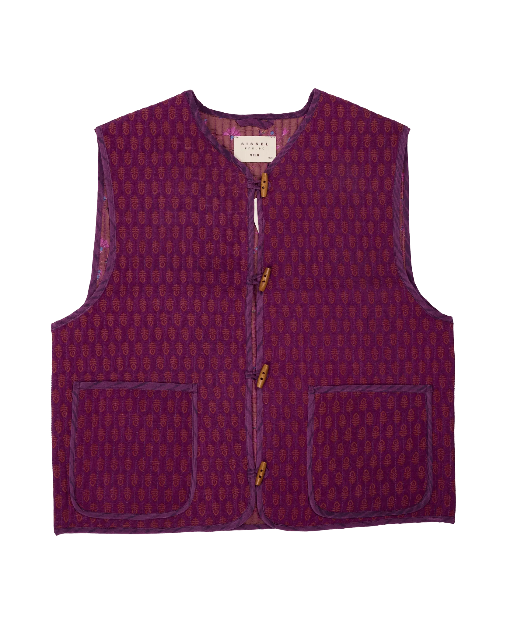Amalie SILK Vest - No. 6