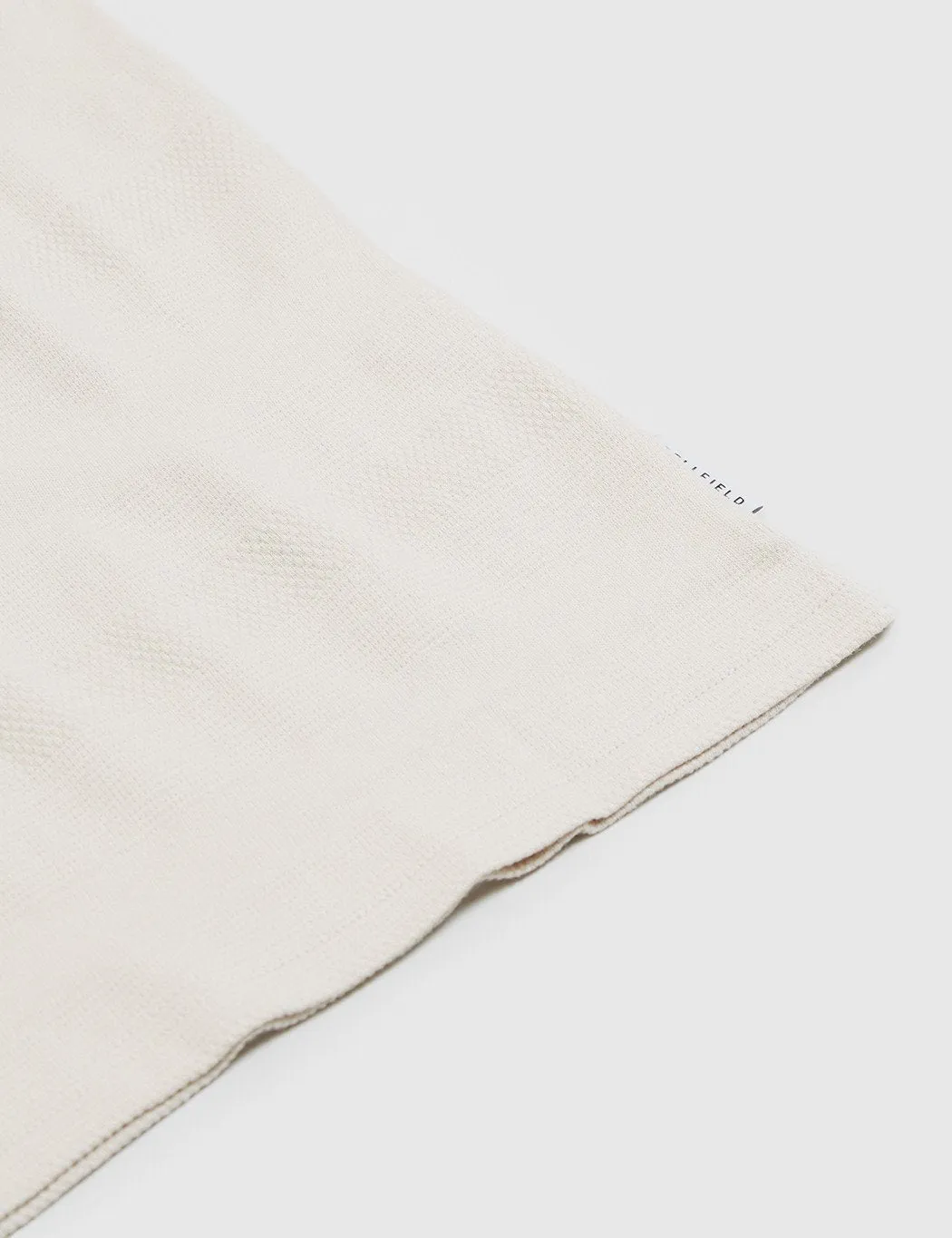 Bellfield Sandalwood Jacquard T-Shirt - Stone