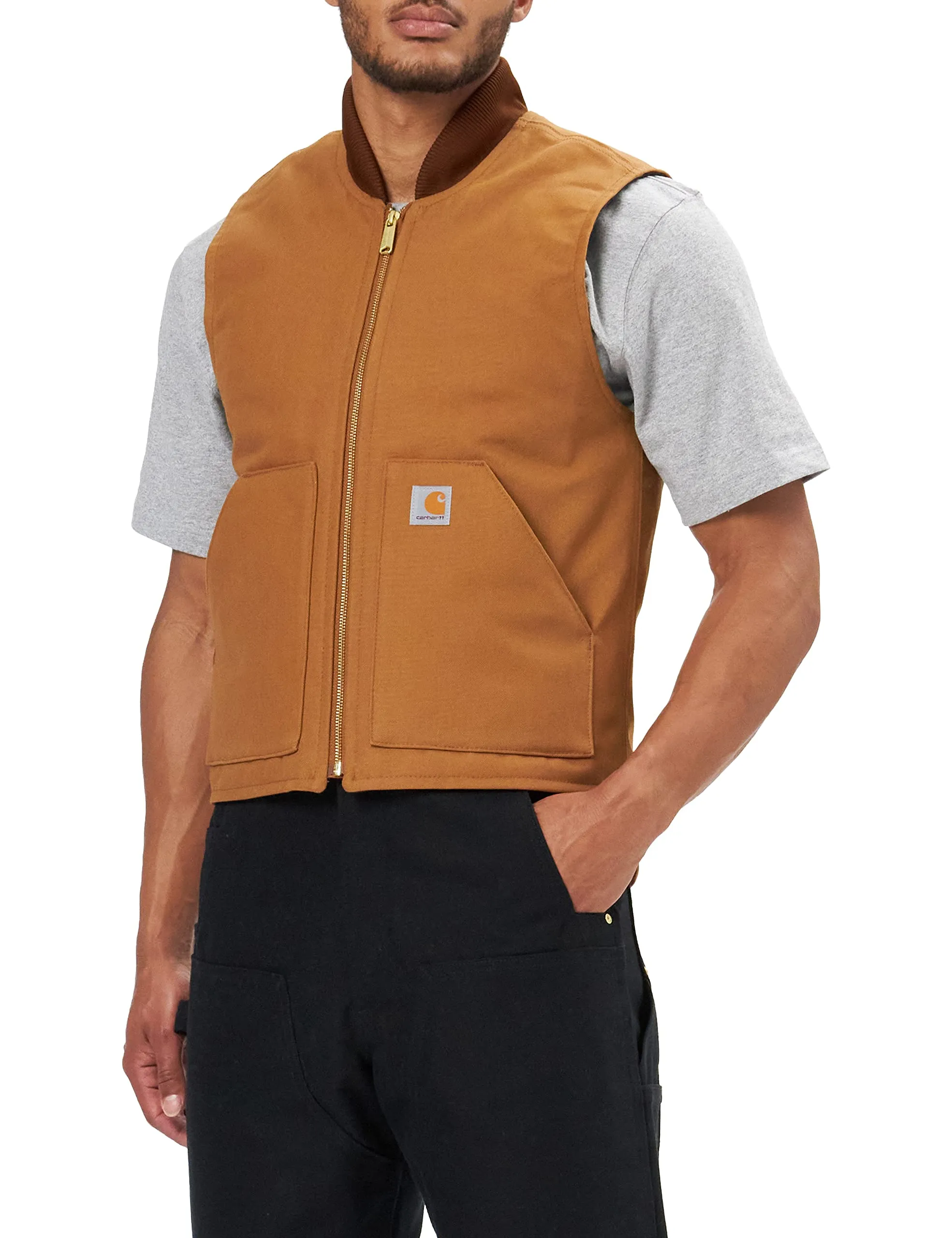 Carhartt 106676 Men's ArcticQuilt Lined Duck Vest