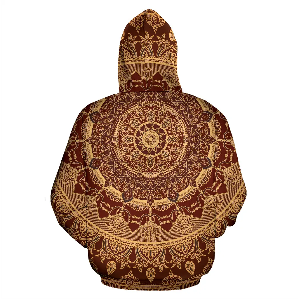 Elephants Mandala | Hoodie | Mandalazed