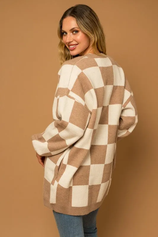 Josie Checker Cardigan