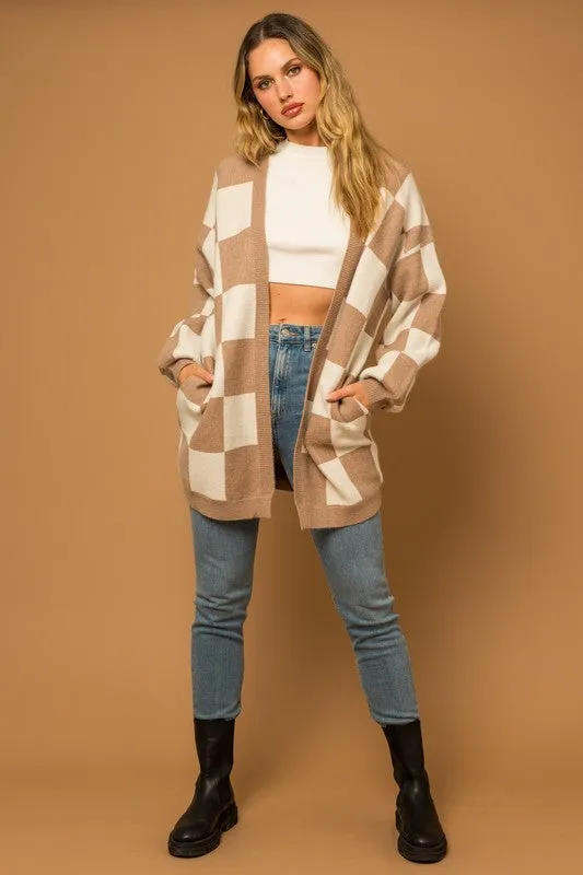 Josie Checker Cardigan