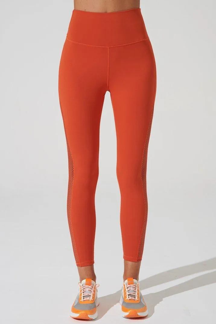 K'Halessi Mesh Legging - Medium Carmine
