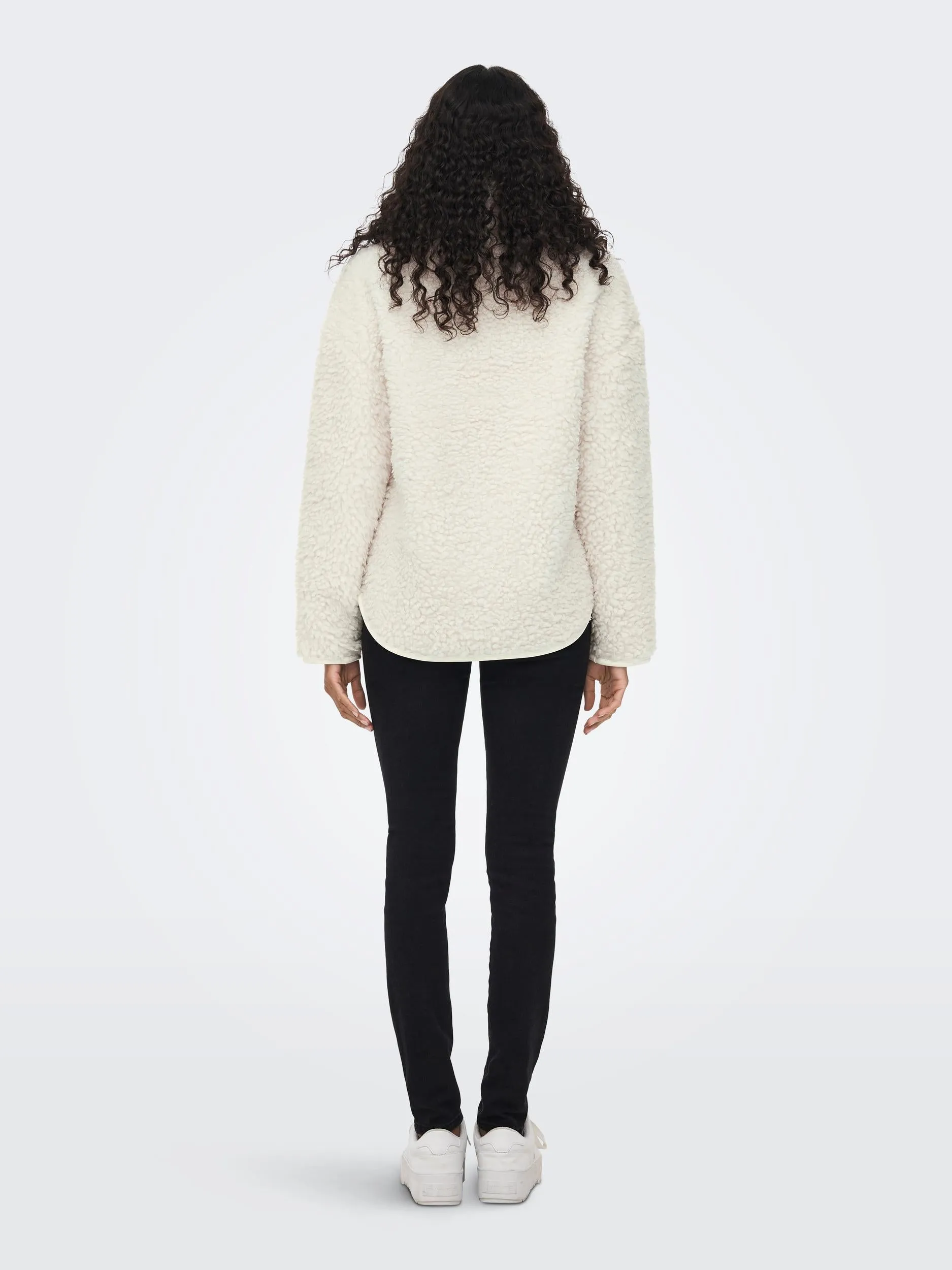 Lellie Sherpa Teddy Fleece - Pumice Stone