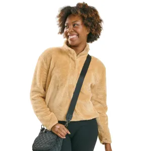 mySTYLE Women's Teddy Sherpa Sweater