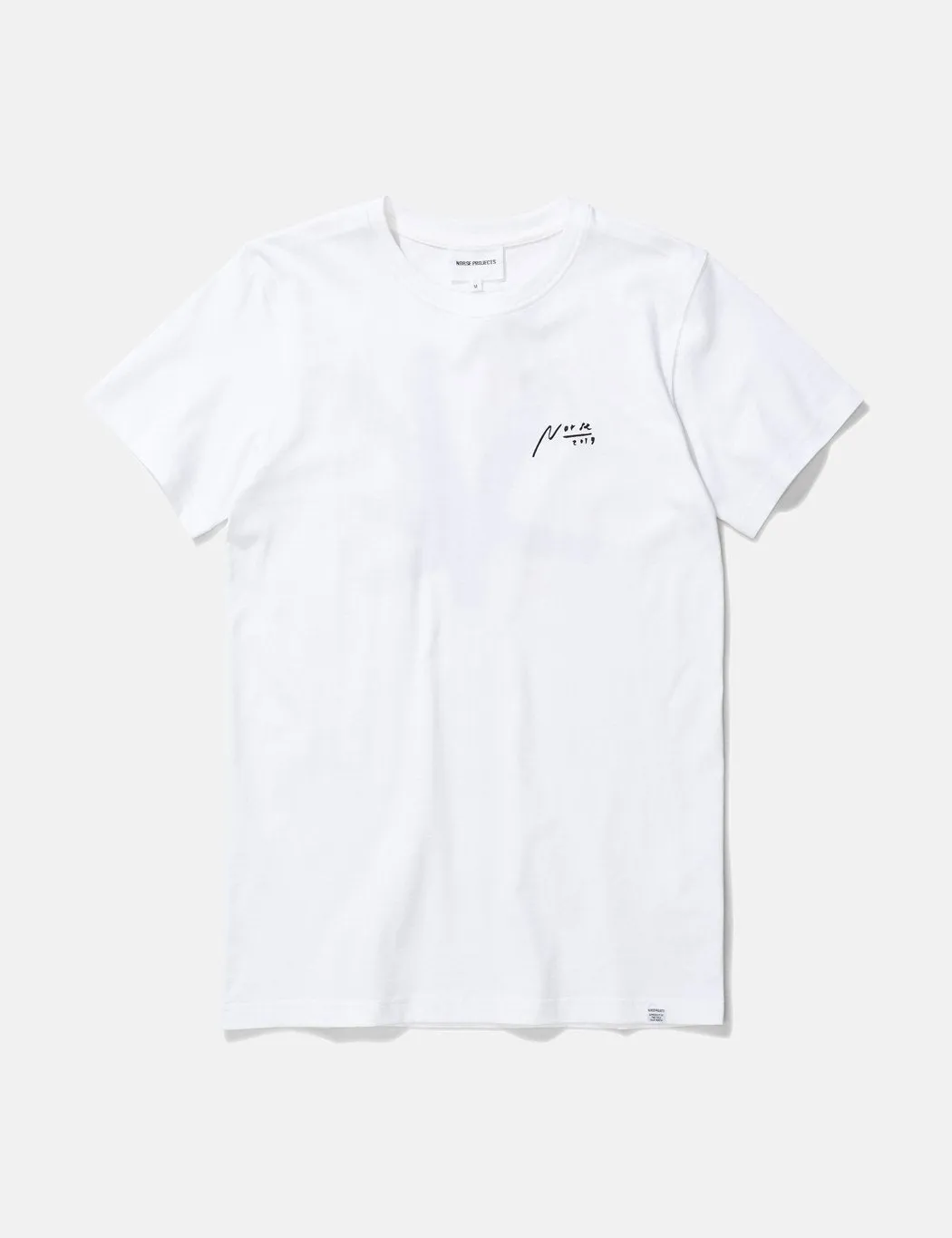 Norse Projects Niels Sign Logo T-Shirt - White