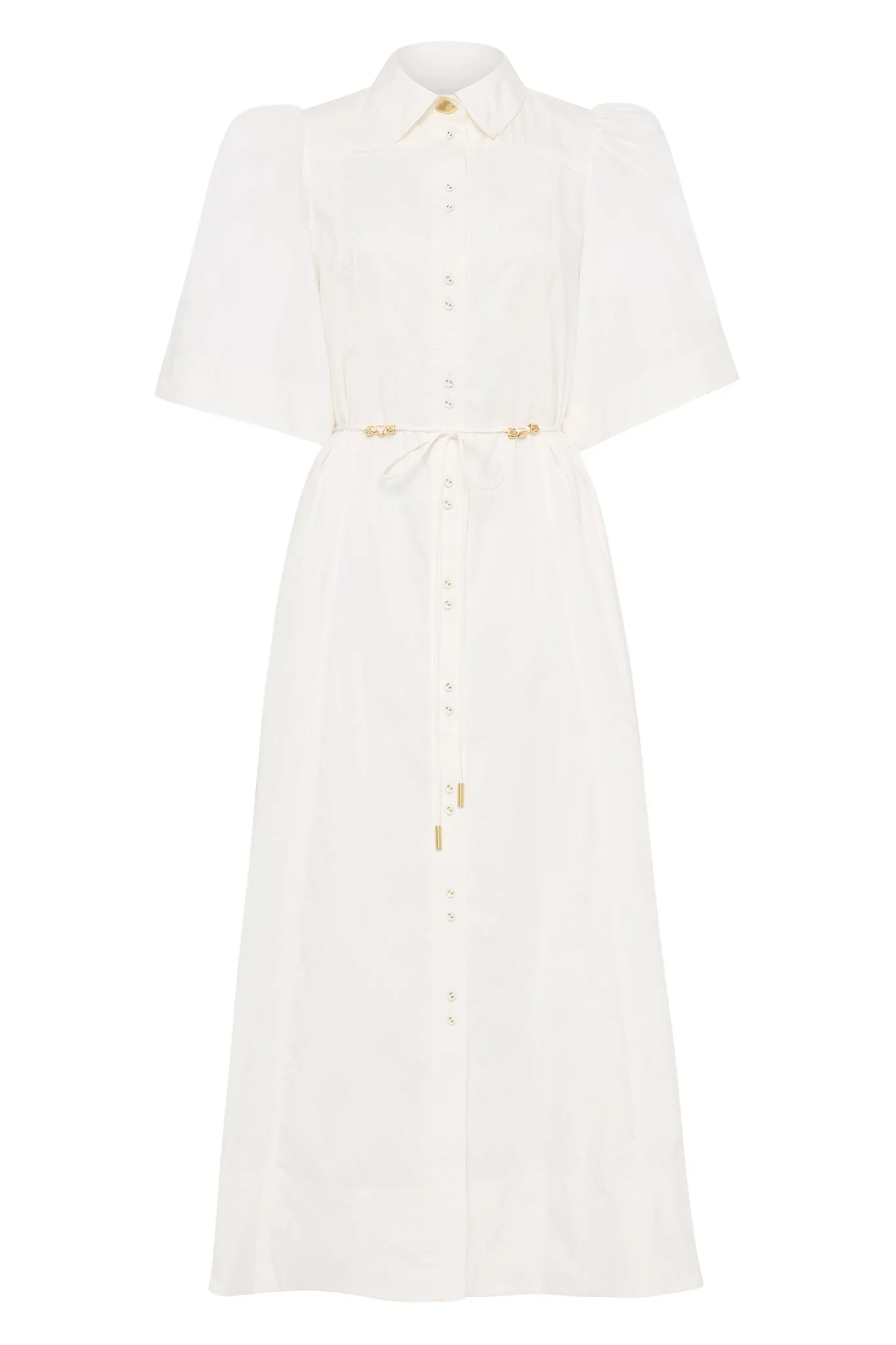 Pivotal Tie Midi Dress