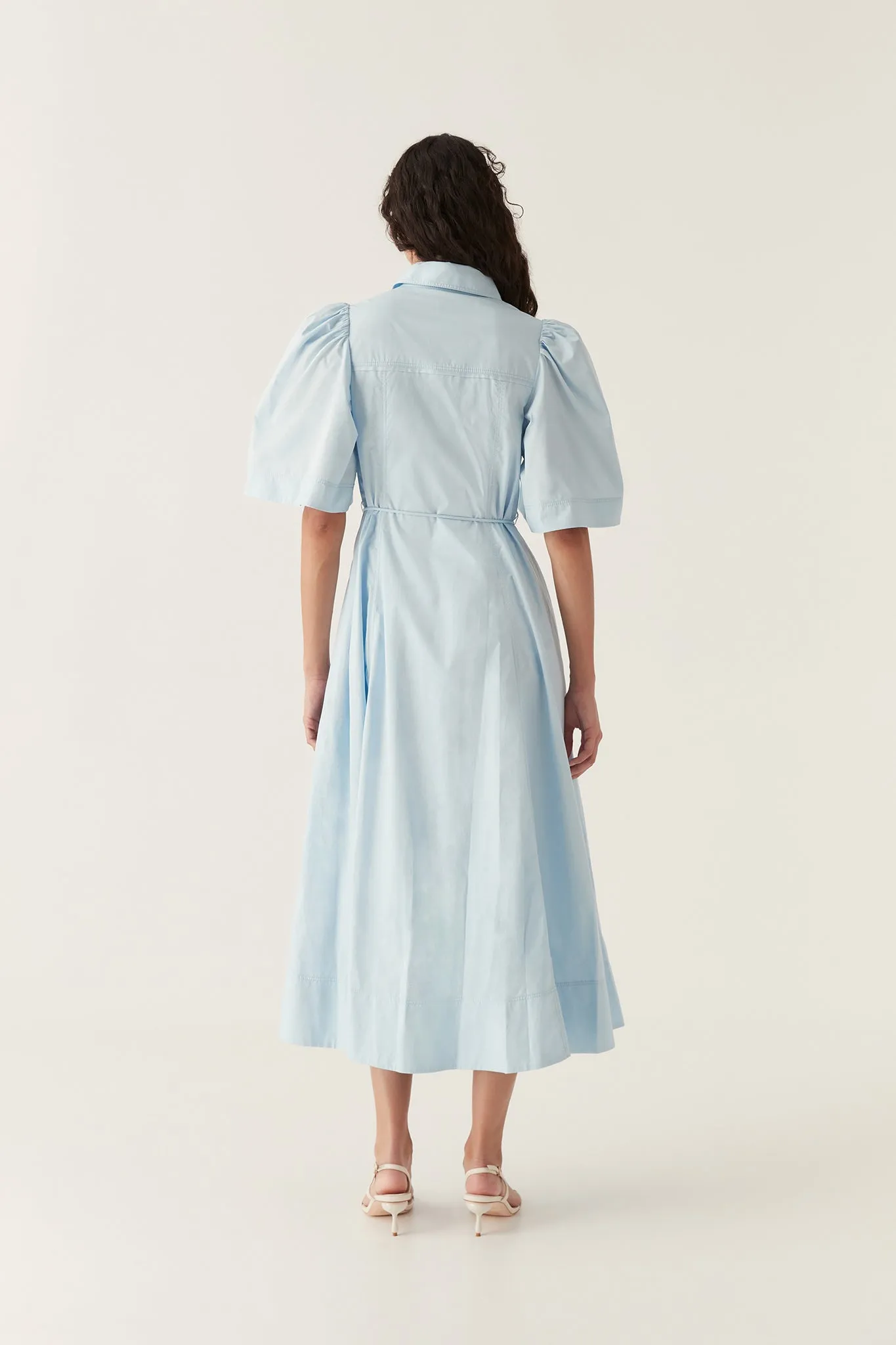 Pivotal Tie Midi Dress