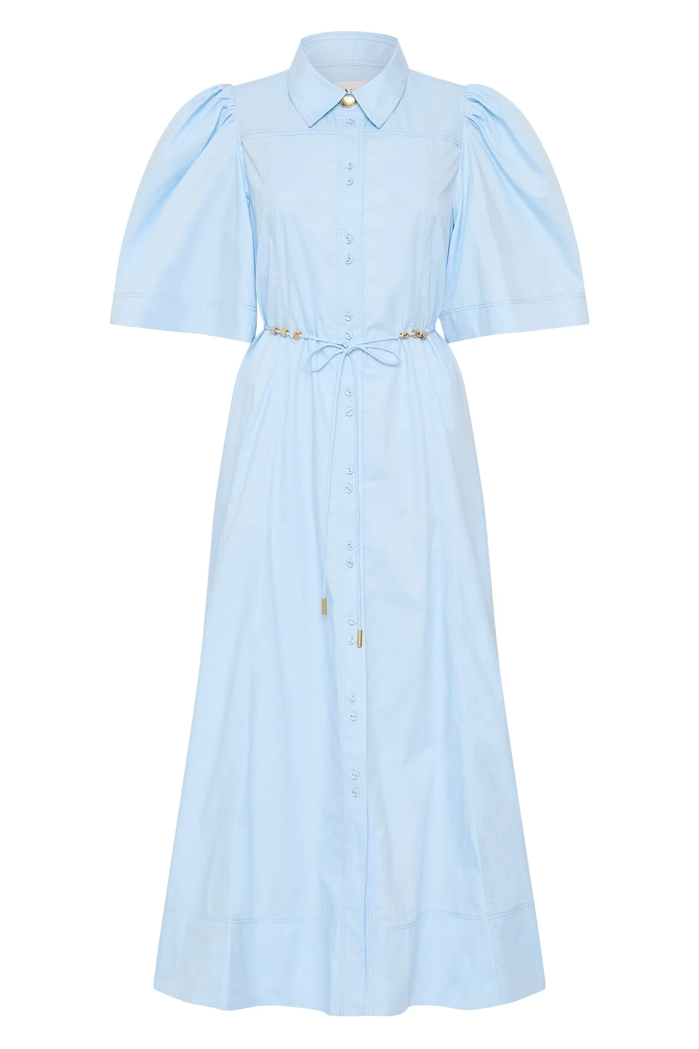 Pivotal Tie Midi Dress