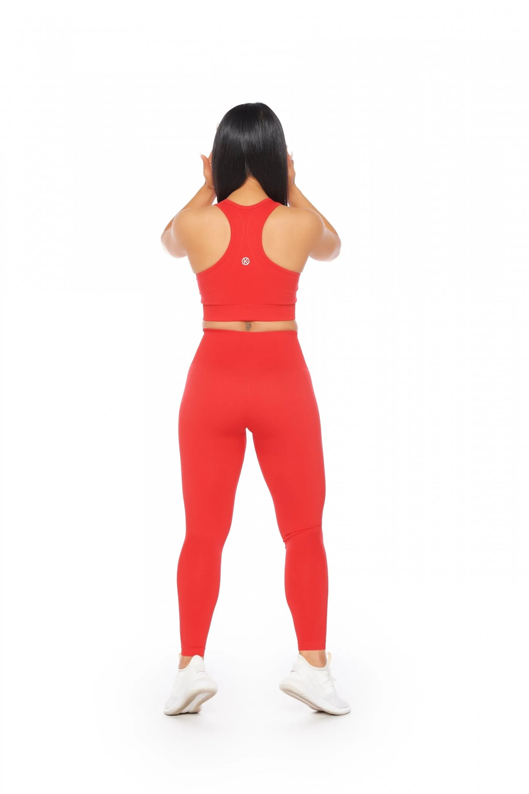 Seamless Leggings - Candy Red