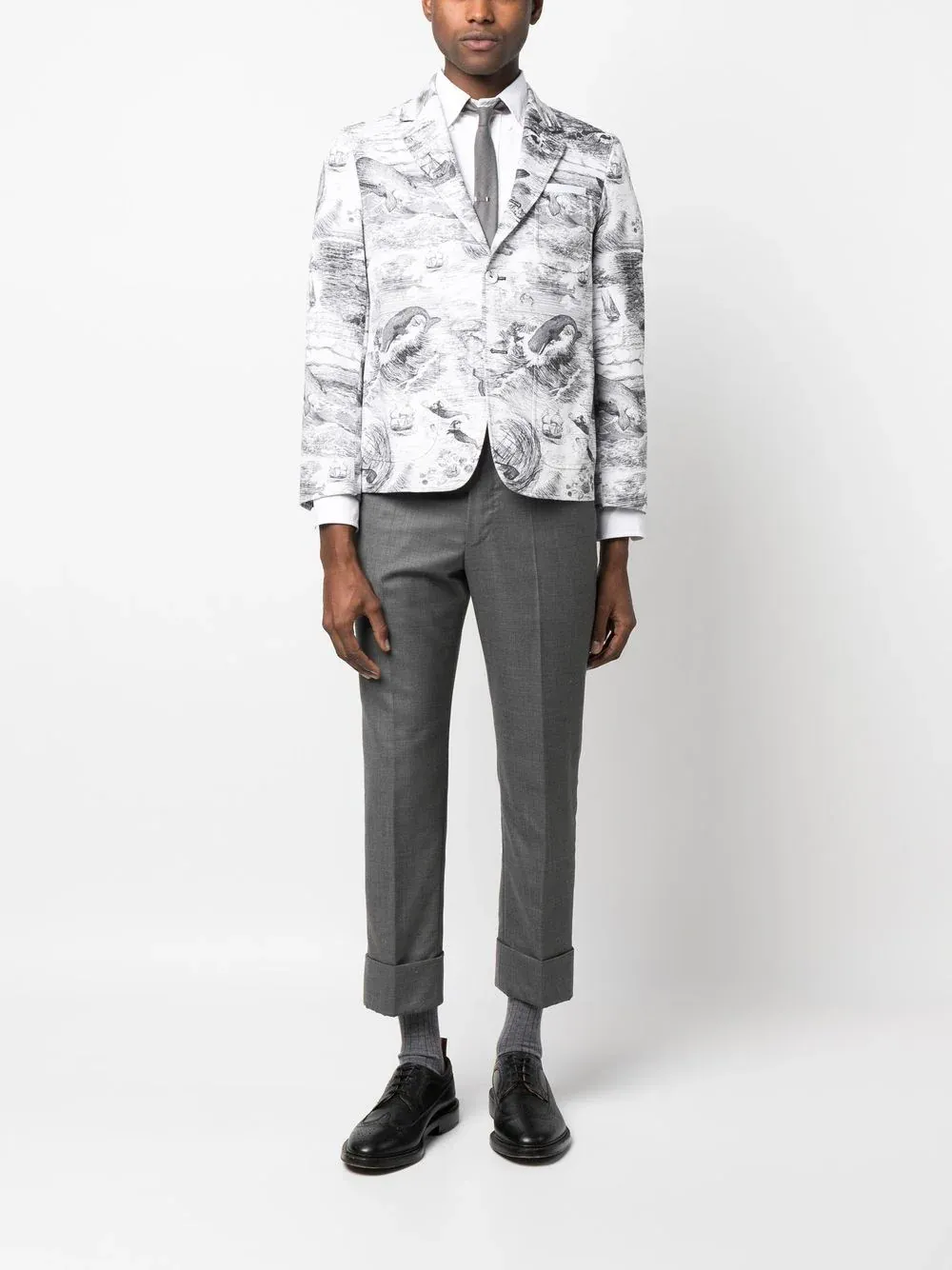 Unconstructed Patch Pocket Jacket