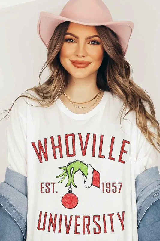 WHOVILLE UNIVERSITY GRAPHIC TEE / T SHIRT