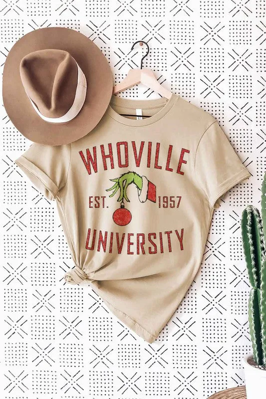 WHOVILLE UNIVERSITY GRAPHIC TEE / T SHIRT