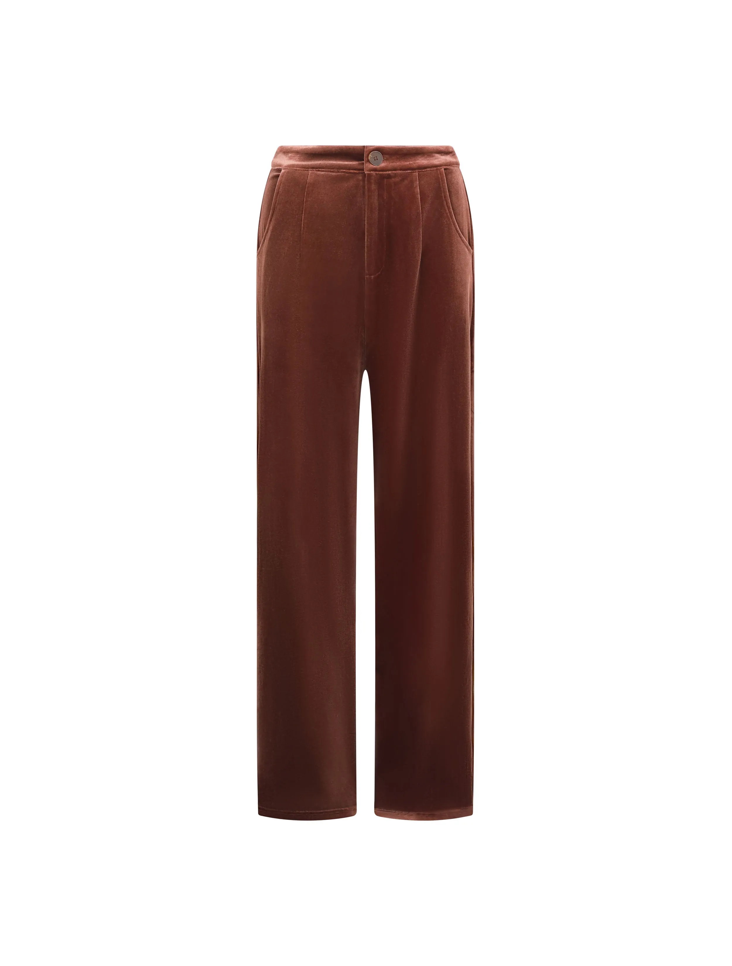 WOMENS VELVET TROUSERS