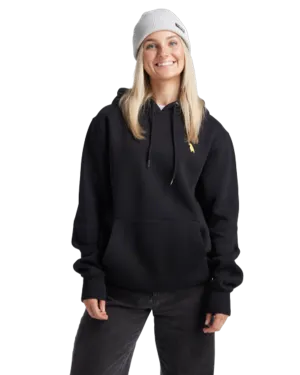 Yuki Threads Relaxed Old Mate Hoodie - Black